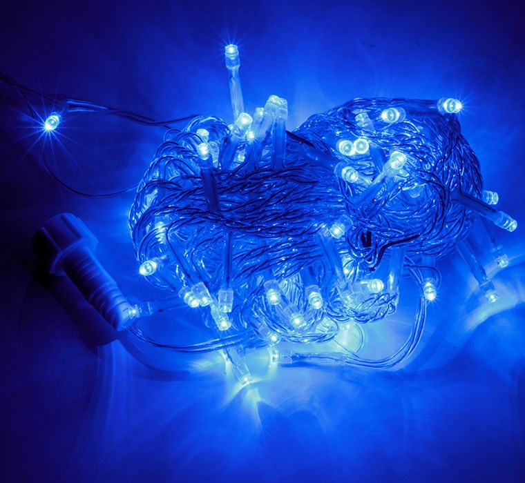 Serie Lineal Luz Azul